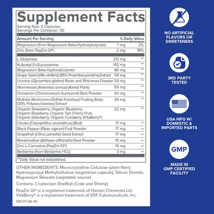 Gundry MD® Total Restore® Gut Health and Gut Lining Support Supplement - (90 Capsules) Gundry MDBuy Supplements Australia