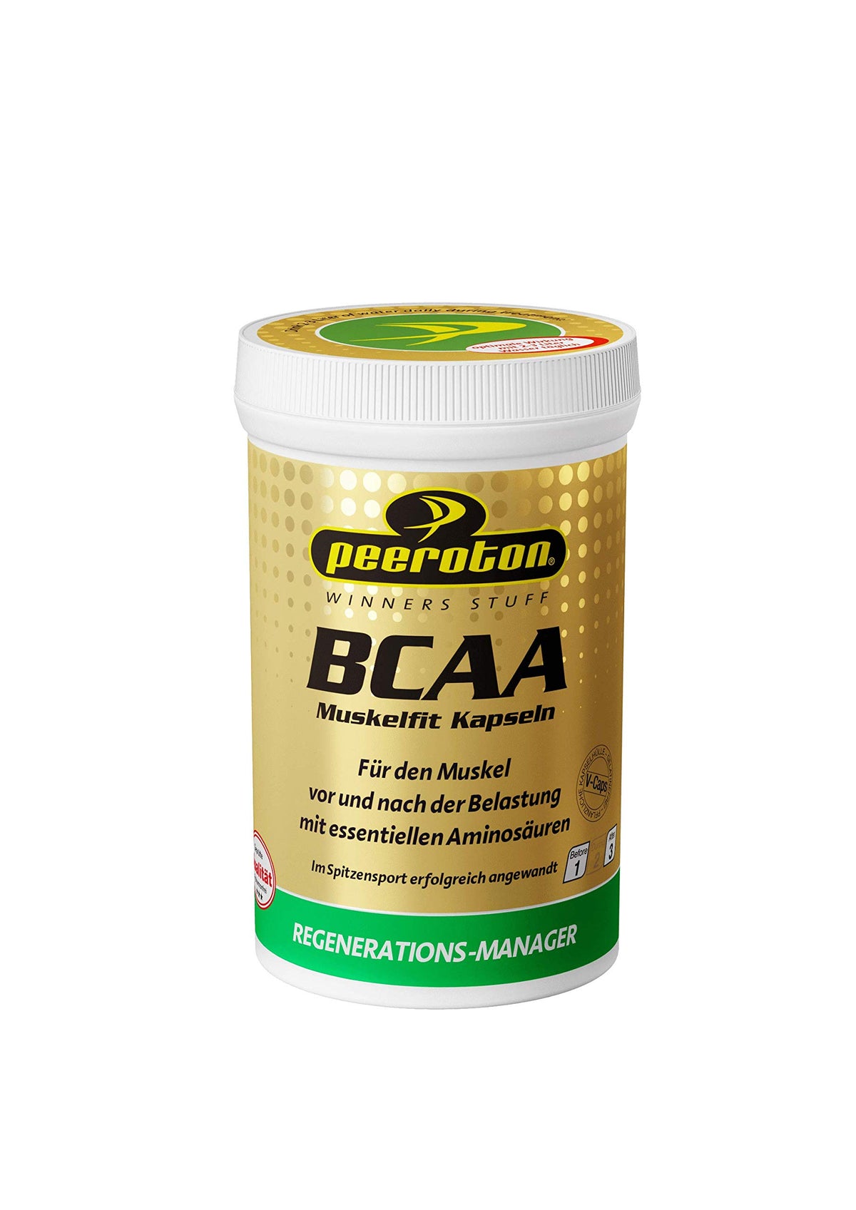 Peeroton BCAA Capsules Pack of 1 (1 x 190 Items)