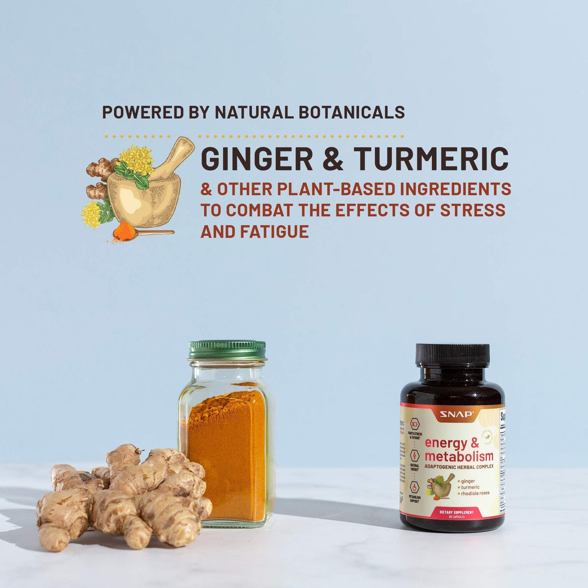 Snap Supplements Nitric Oxide Gummies and Energy Capsules