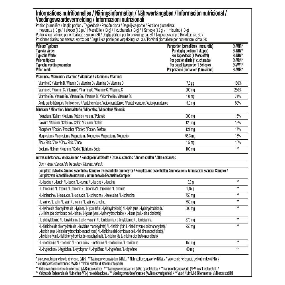 MuscleTech Platinum EAA Essential Amino Acids 30 Portionen Fruchtpunsch