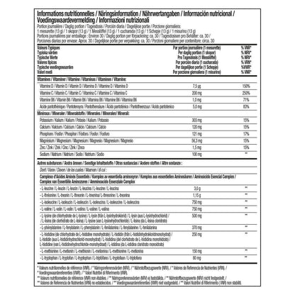 MuscleTech Platinum EAA Essential Amino Acids 30 Portionen Fruchtpunsch