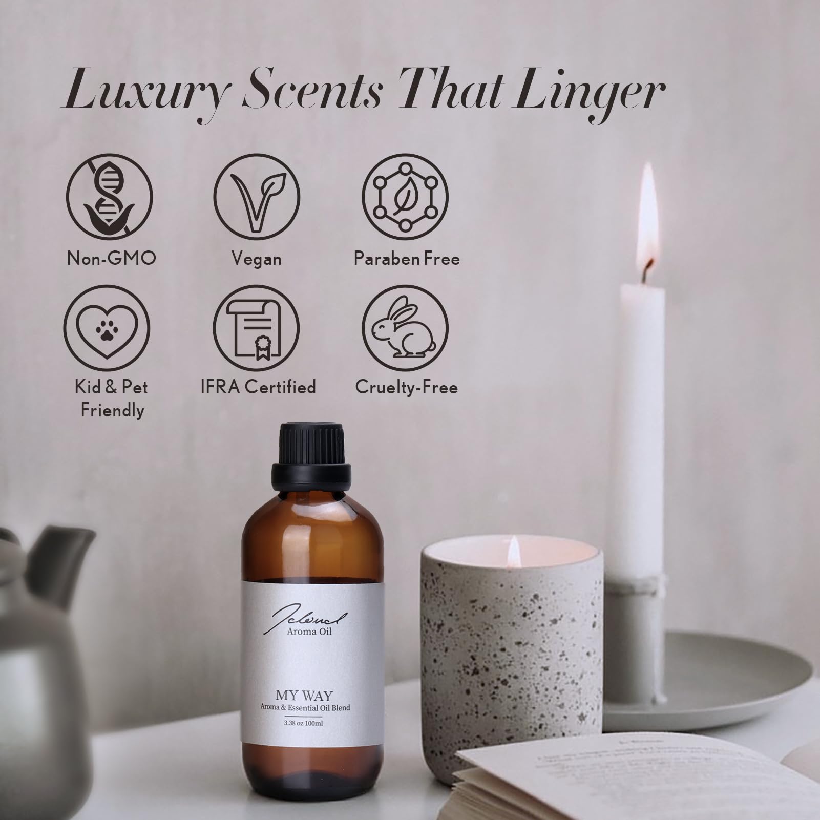 JCLOUD My Way Essential Oil for Diffuser - Hotel Collection Diffuser Oil & Home Luxury Scents – Pure JCLOUDBuy Supplements Australia