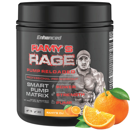 Enhanced Labs - Mr. Olympia 2020 Big Ramy’s Rage Pump - Stimulant Free Pre Workout