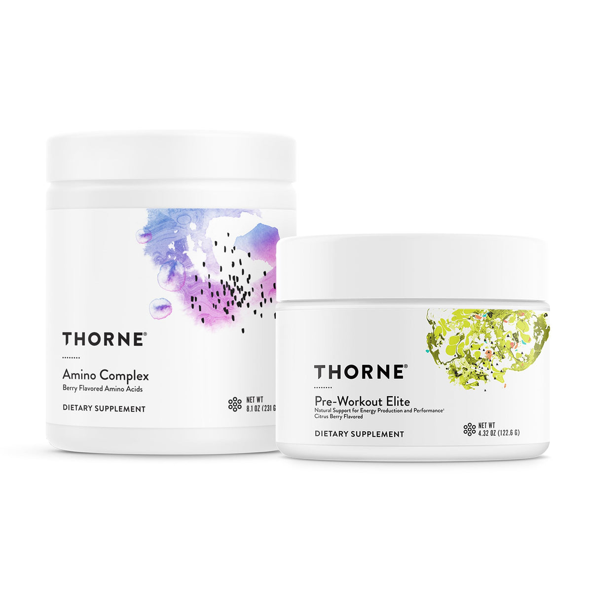 THORNE Performance Boost Bundle: Pre-Workout & Amino Complex - Energy, Muscle