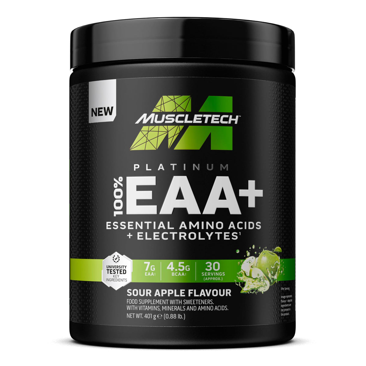 MuscleTech Platinum EAA Essential Amino Acids 30 Portionen Fruchtpunsch