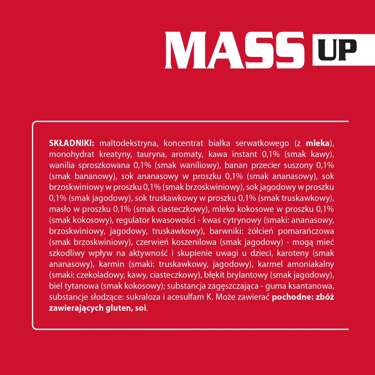 Activlab Mass Up 1200 g Cookies, Whey Protein Powder and Carbohydrates Dietary Supplement with Creatine Massgainer Mass Gainer Muscle Building