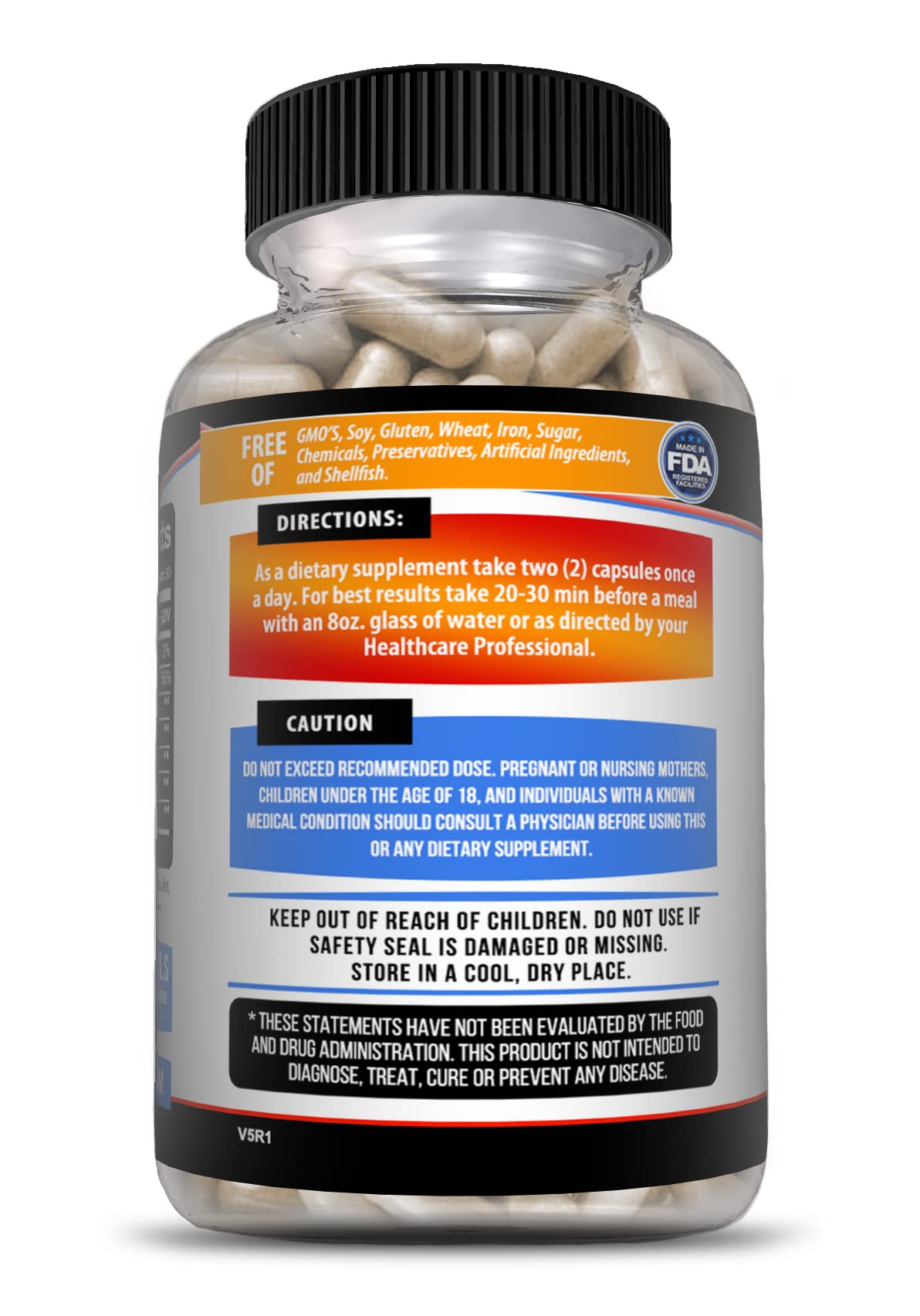 Kaya Naturals - Nitric Blast Potent All-Natural Herbal Supplement for Maximum Health Benefits | Pre-Workout | Increased Energy | Improved Nighttime Performance | - 60 Capsules