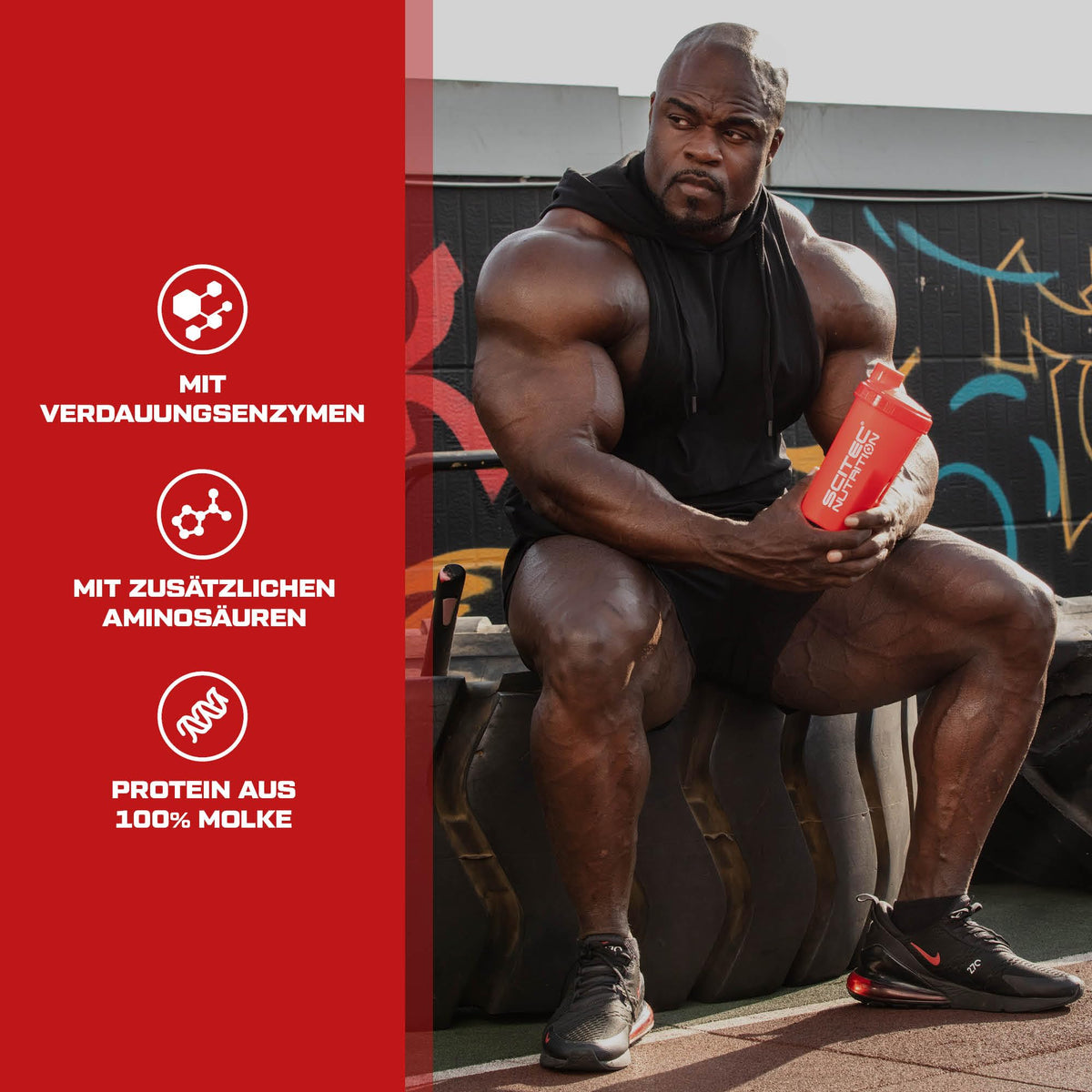 Buy ​Scitec Nutrition Protein 100% Whey Protein Professional, Chocolate Hazelnut, 500 g | Made from concentrate and isolate - with digestive enzymes and additional amino acids - 500 g, chocolate hazelnut - OmniHealthRx Usa supplements