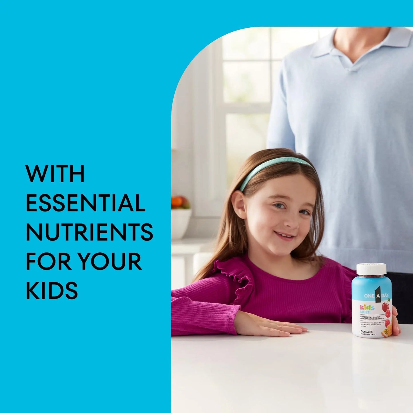 One A Day Kids Multivitamin Gummies, Kids Vitamins with Vitamin C, D, E & Zinc for Immune Support, Childrens Gummy Vitamins ONE A DAYBuy Supplements Australia