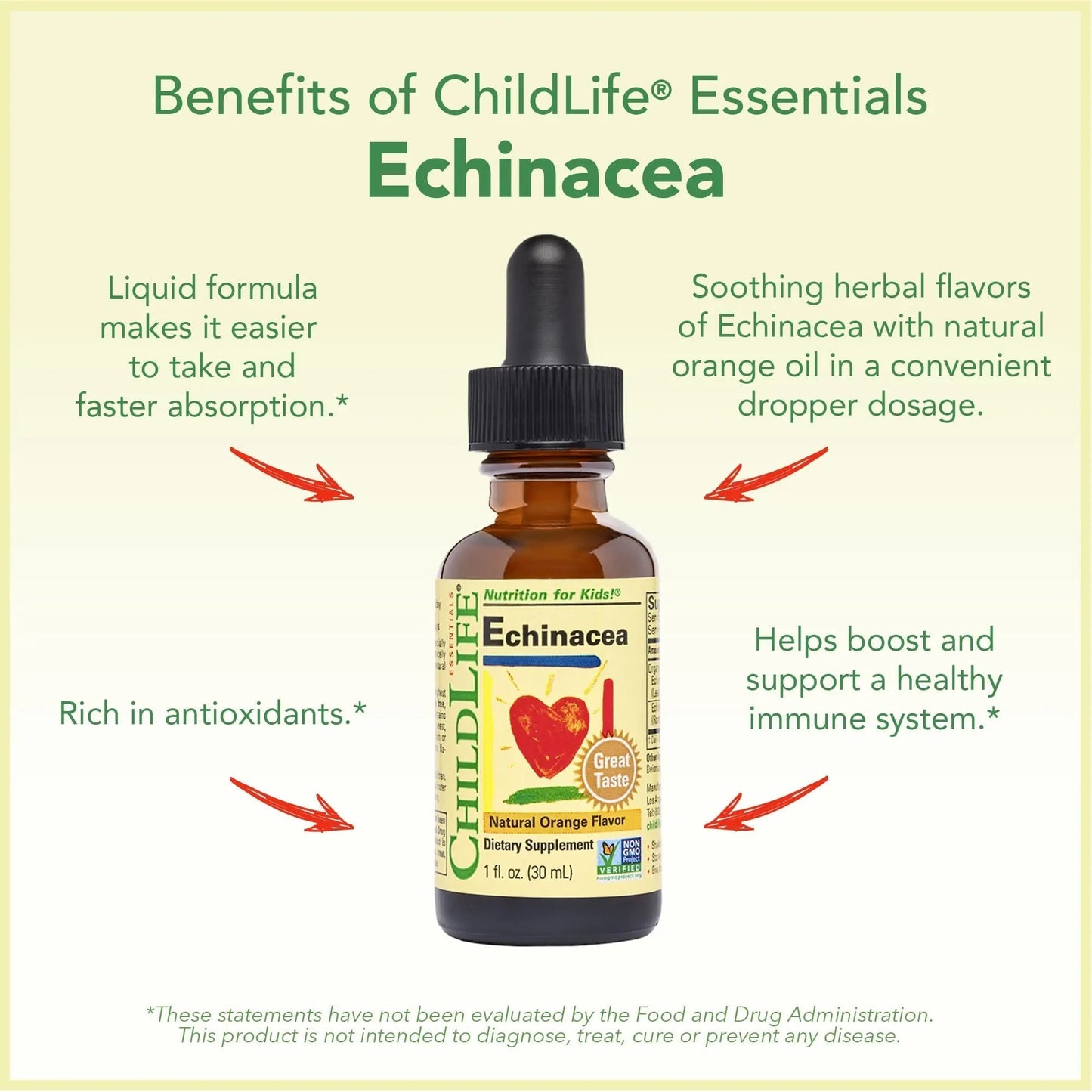 CHILDLIFE ESSENTIALS Immune Support 3-Pack - Liquid Vitamin C, First Defense, and Echinacea - Immune Boosting Supplements CHILDLIFE ESSENTIALSBuy Supplements Australia
