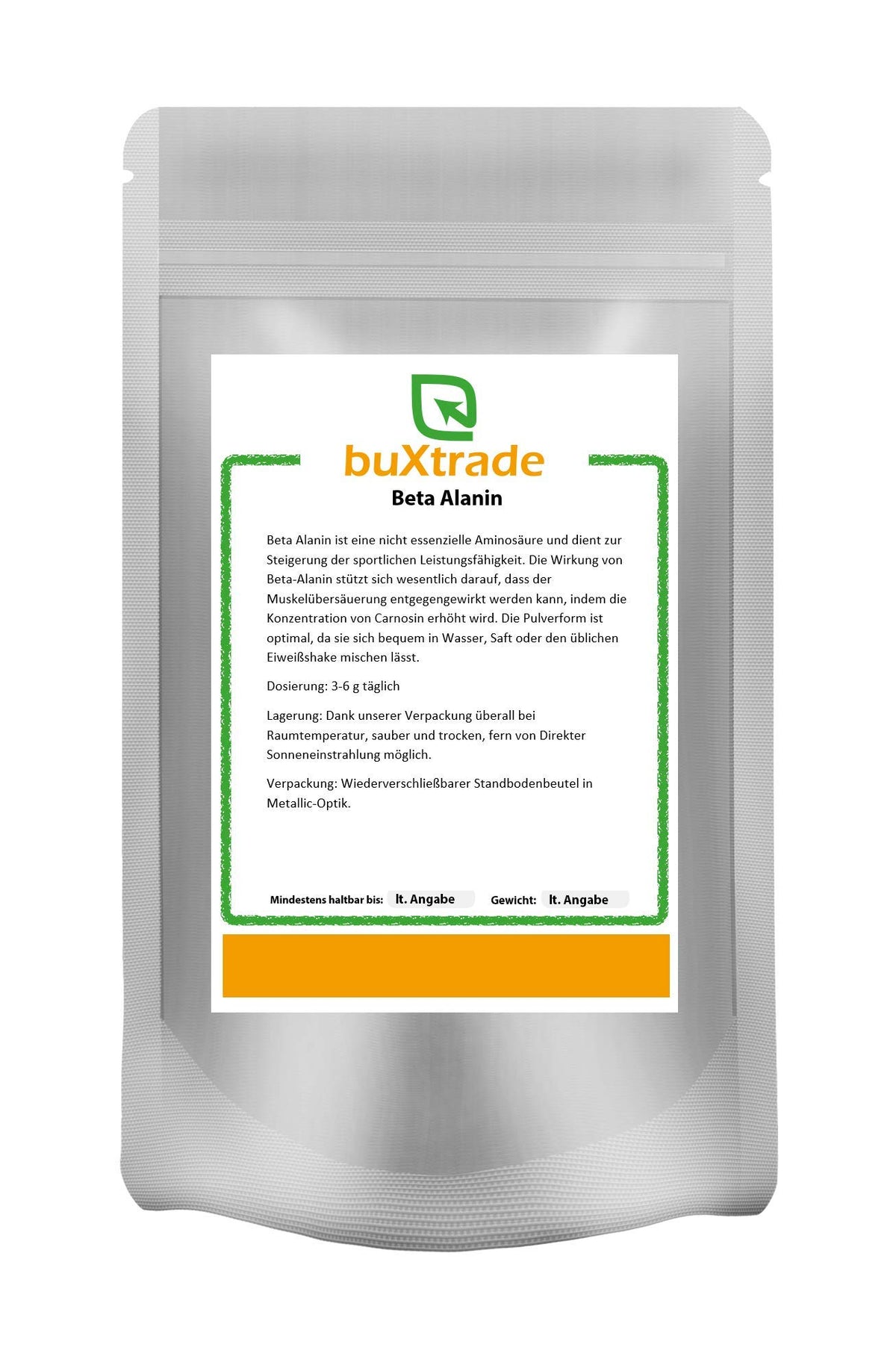 Buy ​2 kg Beta Alanine Powder | Endurance | Carnosine Booster | Strength | Dietary Supplement - OmniHealthRx Usa supplements