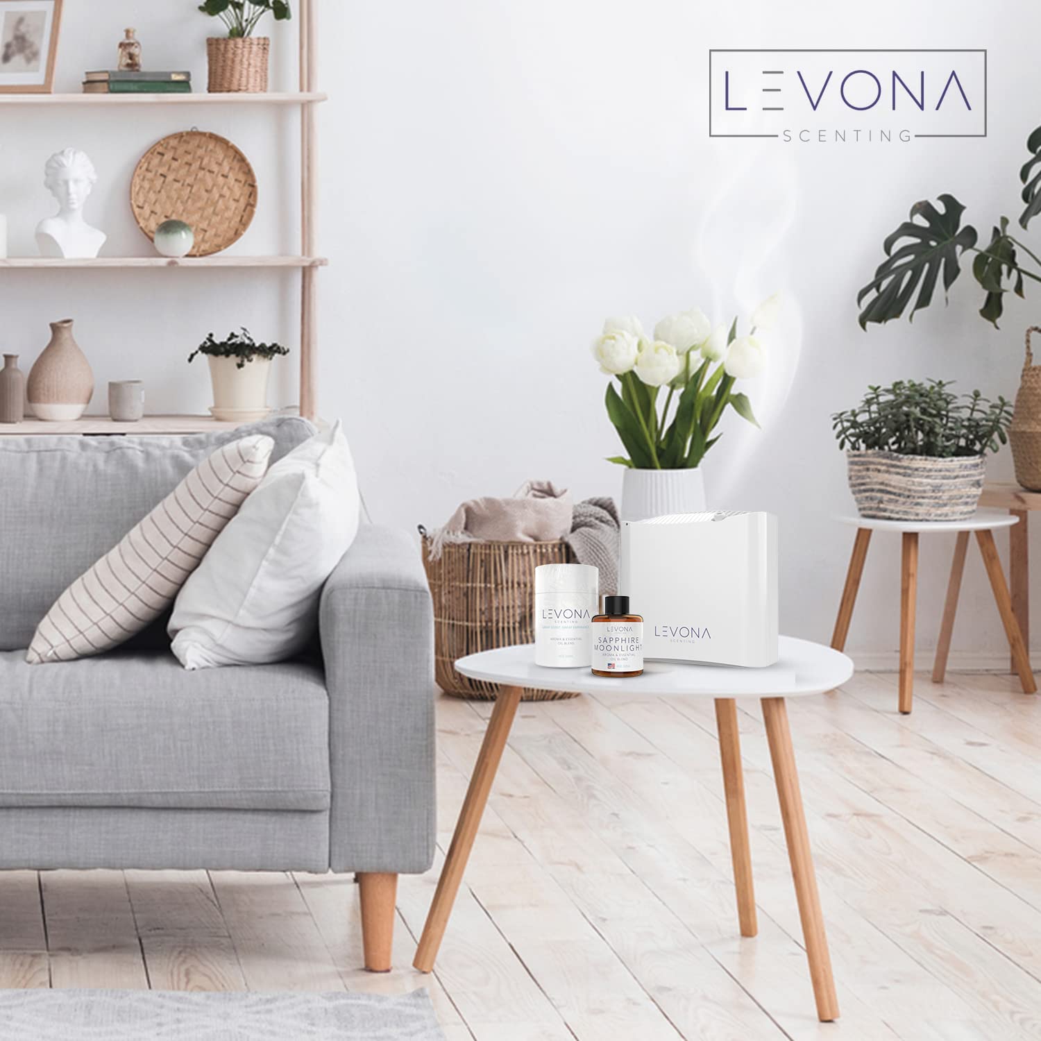 Levona Scent Pure Essential Oils For Diffusers For Home, Hotel & Office - Sapphire Moonlight Essential Oil LEVONA SCENTBuy Supplements Australia