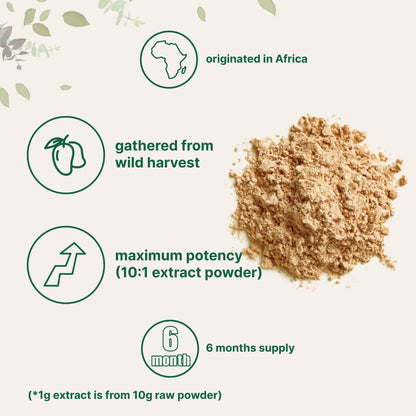 Sustainably Africa Grown, Pure African Mango Powder (Irvingia Gabonensis Powder Micro IngredientsBuy Supplements Australia