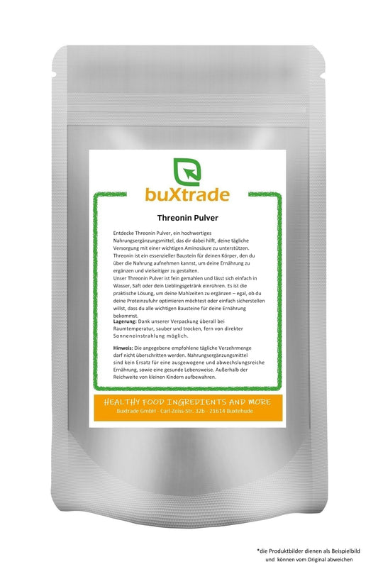 Buy ​2 x 500 g | Threonine Powder | Dietary Supplement | Powder | Threonine | Amino Acid | Buxtrade - OmniHealthRx Usa supplements