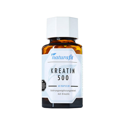 naturafit Creatine 500 Capsules, Pack of 60 Capsules