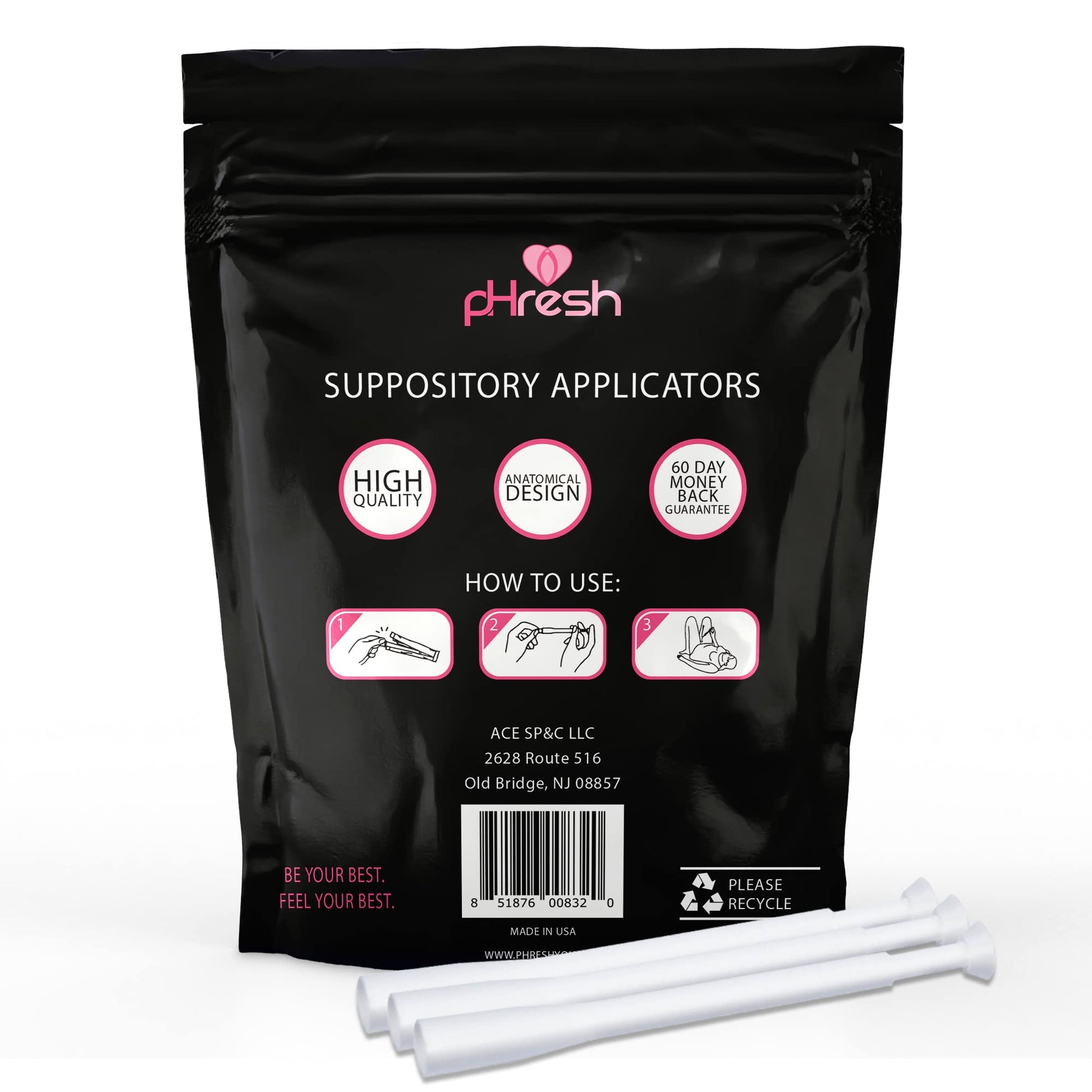 ACE NUTRITION Boric Acid Suppositories + 30 Applicators ACE NUTRITIONBuy Supplements Australia