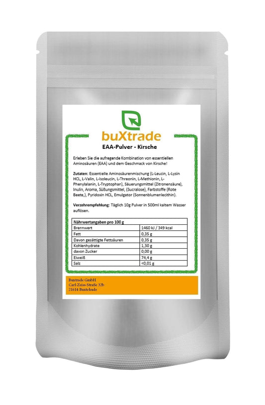 Buy ​2 kg EAA with Cherry Flavour | Amino Acids | High Dose | Dietary Supplement | Cherry | Buxtrade - OmniHealthRx Usa supplements