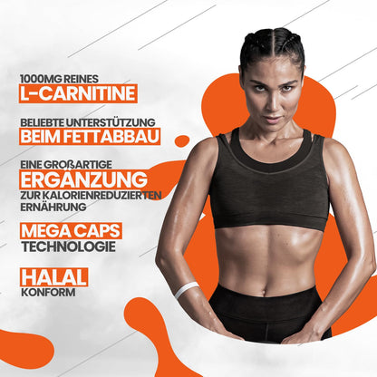 Olimp L-Carnitine 1500 Extreme Mega Capsules - Pack of 120 Capsules