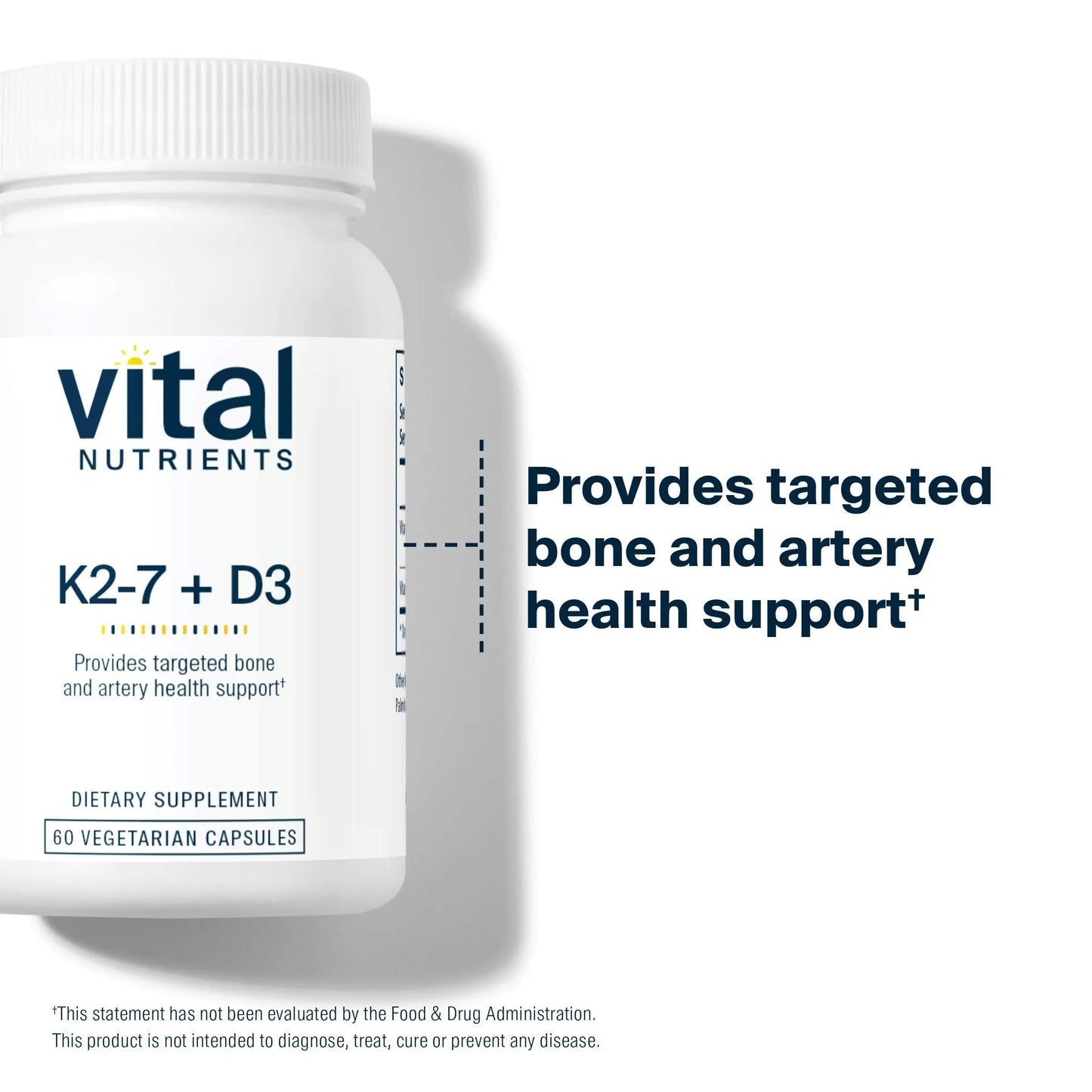 Vital Nutrients Vitamin D3 + K2-2000 IU - Vitamin D3 K2 Supplement - Vitamin D Complex for Healthy Calcium Levels Vital NutrientsBuy Supplements Australia
