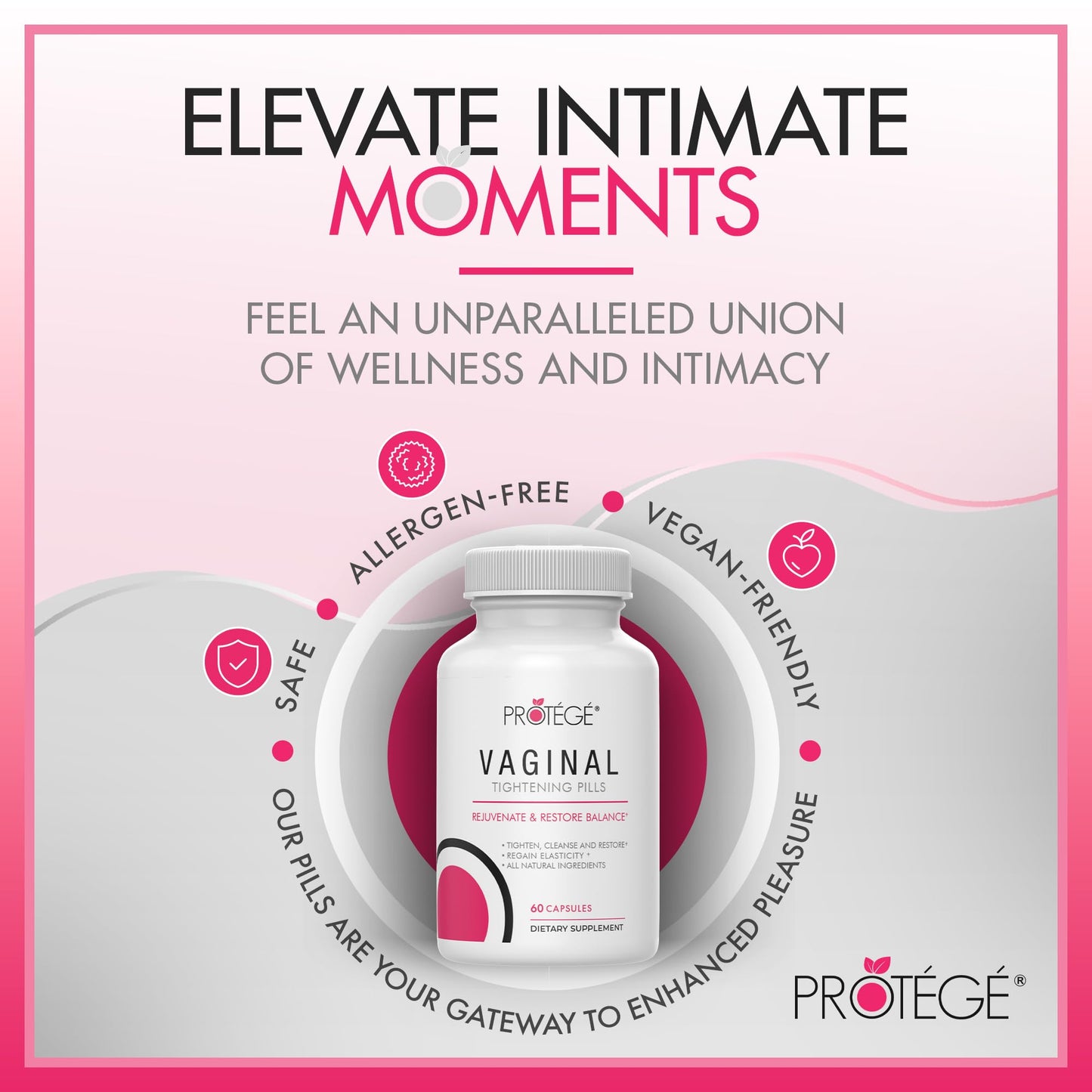 Protege Premium Vaginal Tightening Pills - Vaginal Tightening Products for Women - Vaginial Rejuvenation Protege BeautyBuy Supplements Australia