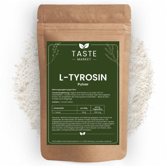 Buy ​500 g L-tyrosine powder, pure amino acid, tyrosine, dietary supplement - OmniHealthRx Usa supplements