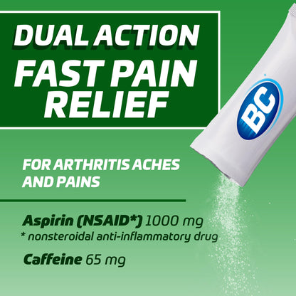 BC Pain Relief Powder, Arthritis Pain, 24 ct (Pack of 1) BCBuy Supplements Australia