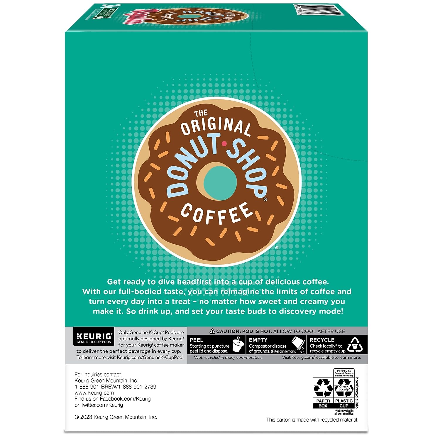The Original Donut Shop Regular Keurig Single-Serve K-Cup Pods, Medium Roast Coffee The Original Donut ShopBuy Supplements Australia