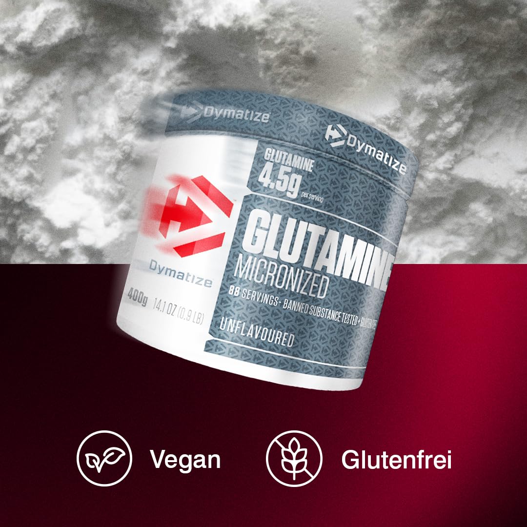 Dymatize Glutamine Miconized Unflavoured Powder 400g - Aminosäure - Glutamin