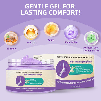 Nodfens Joint Pain Gel, Purple Relief Soothing Massage Cream for Knees, Neck, Feet, Hand Whole Body NodfensBuy Supplements Australia