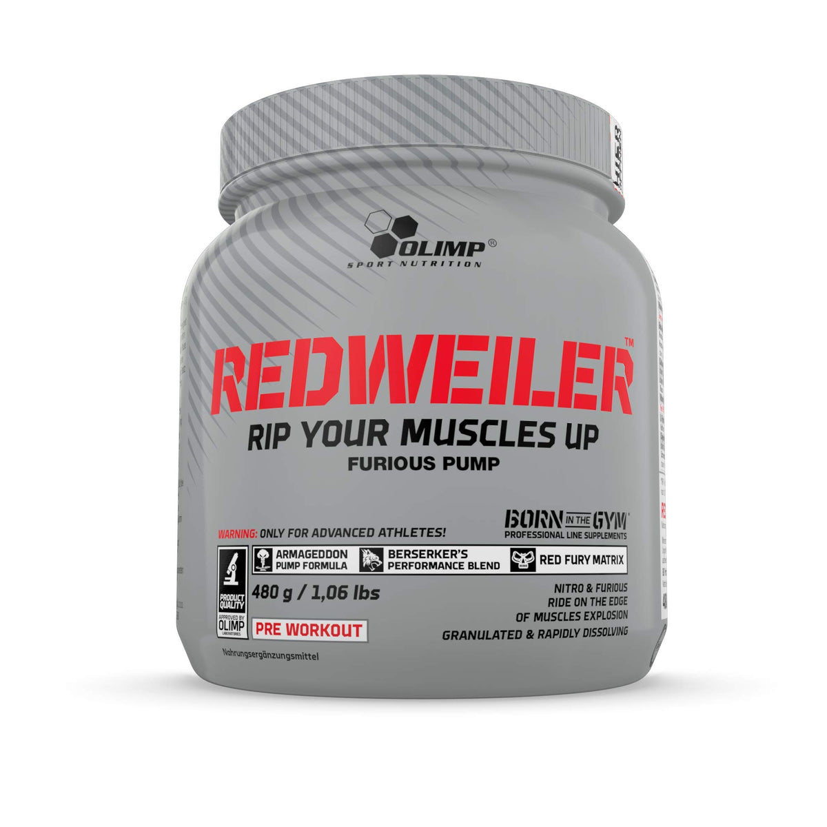 Olimp 480g Redweiler Red Punch