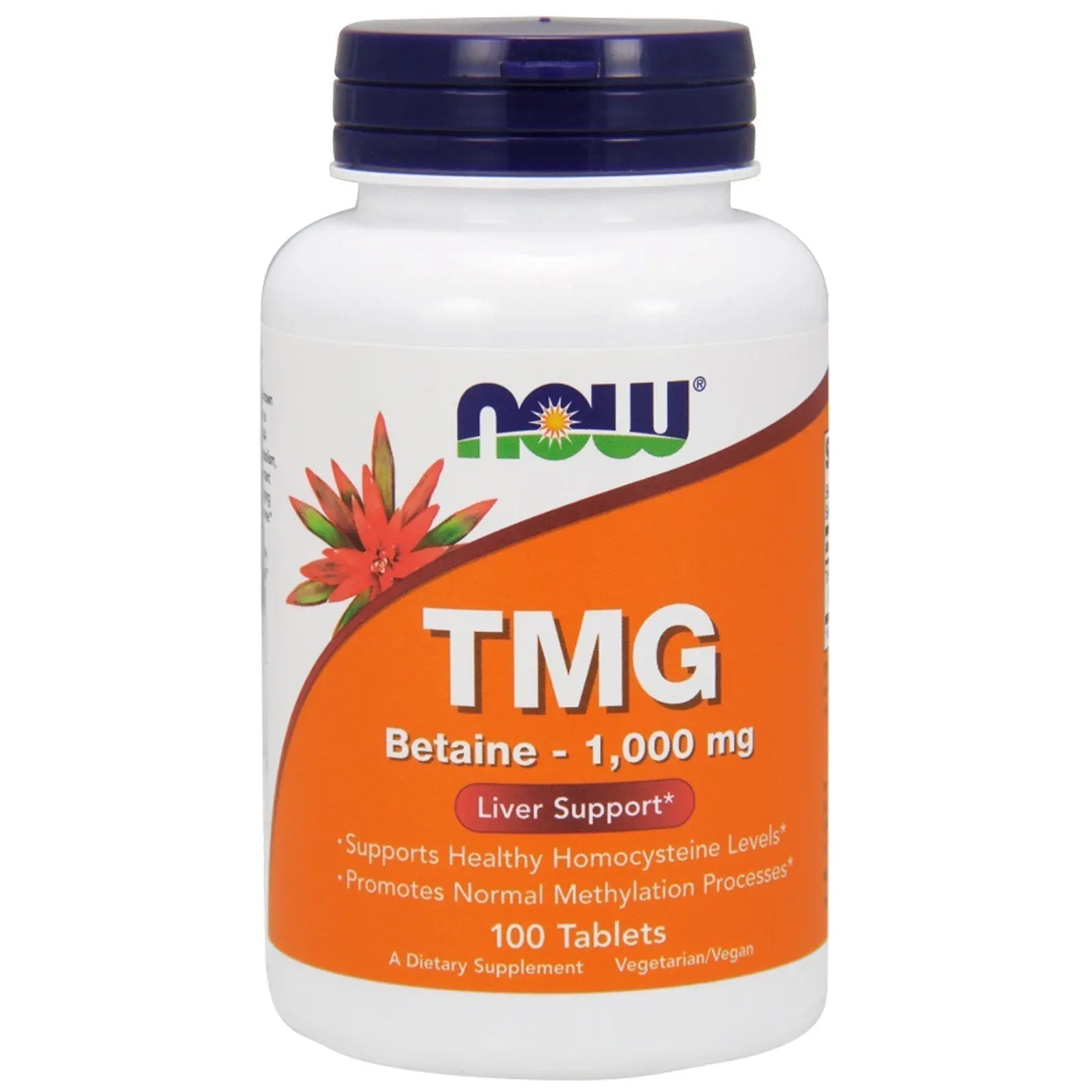NOW TMG 1000mg, 100 Count (Pack of 2) NOW FoodsBuy Supplements Australia