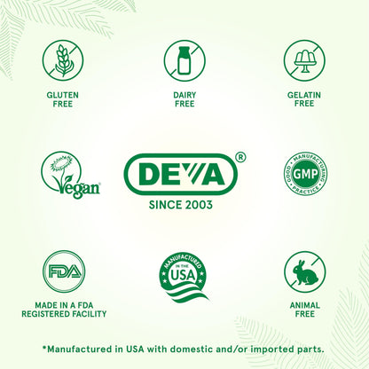 DEVA Vegan Liver Support Tablets 2-Pack - Proprietary Blend of 20 Herbs & Nutraceuticals, 90 Count Ea DEVABuy Supplements Australia