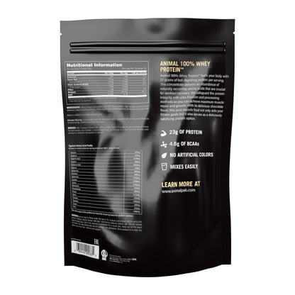 Animal 100% Whey Protein Powder – Whey Blend for Pre- or Post-Workout, Recovery or an Anytime Protein Boost– Low Sugar – Chocolate, 1 kg