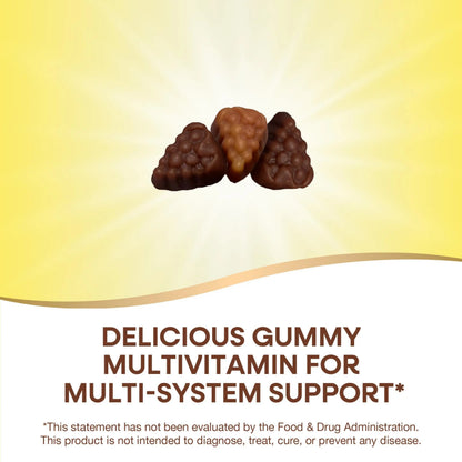 Nature's Way Alive! Adult Premium Multivitamin Gummy, Full B-Vitamin Complex, Supports Energy Metabolism & Heart Health*, 90 Gummies Nature's WayBuy Supplements Australia
