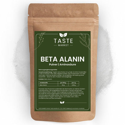 200 g Beta Alanine, Pure Powder without Additives, 99% Purity, Beta Alanine Amino Acid, Workout Booster
