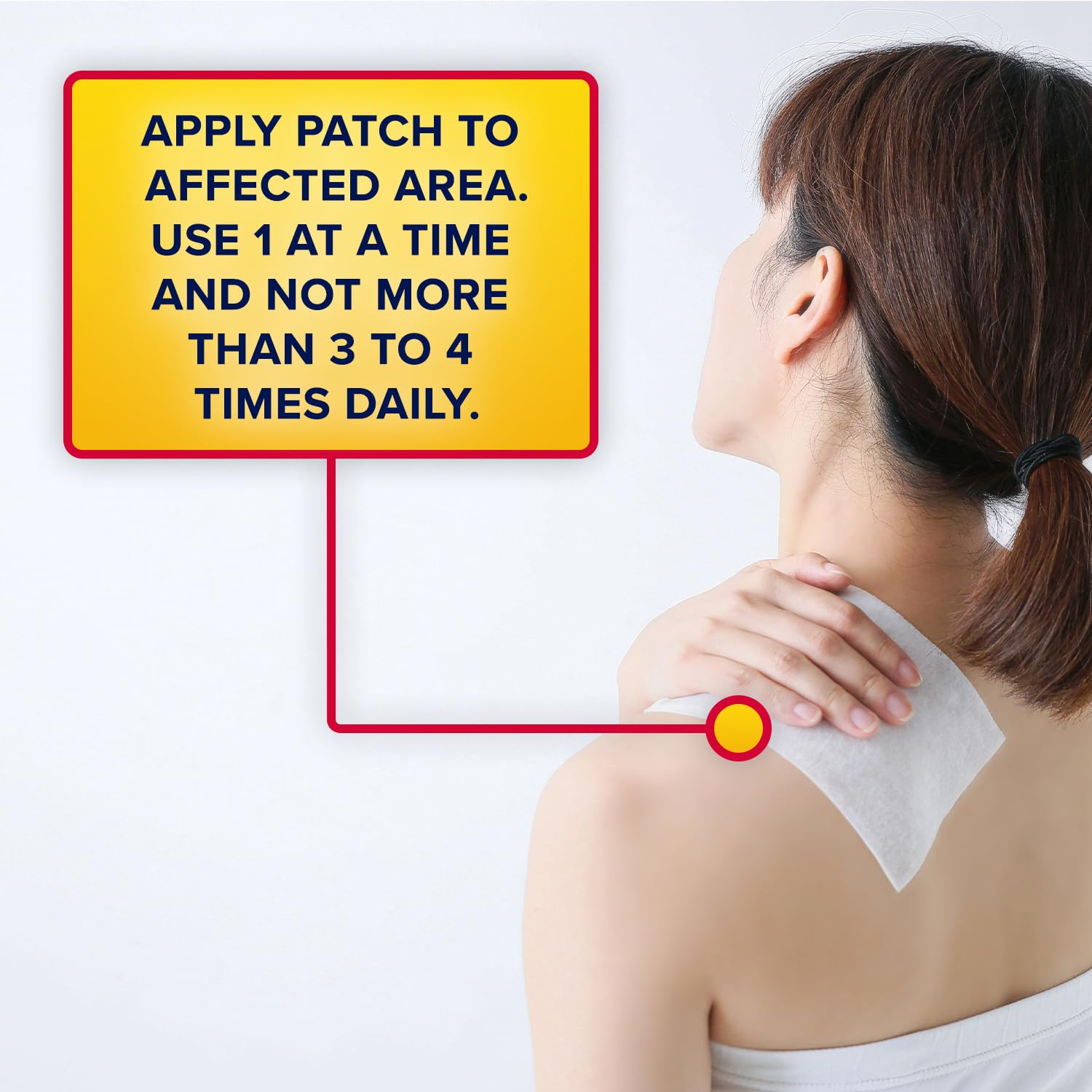 Aspercreme Lidocaine Pain Relief Patch XL for Back, Neck & Shoulder Pain, Topical Patches with Max-Strength 4% Lidocaine & Flexible Fabric Numbs Away Pain, 3 Ct. AspercremeBuy Supplements Australia