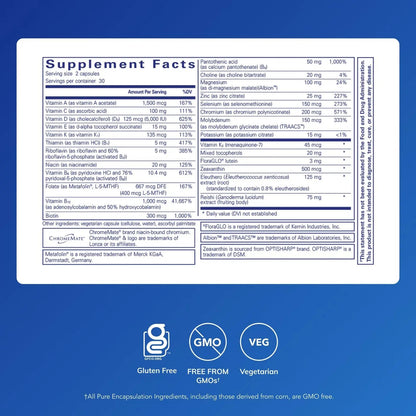 Pure Encapsulations PureResponse Multivitamin | Support for Immune Balance and Responsiveness | 60 Capsules Pure EncapsulationsBuy Supplements Australia