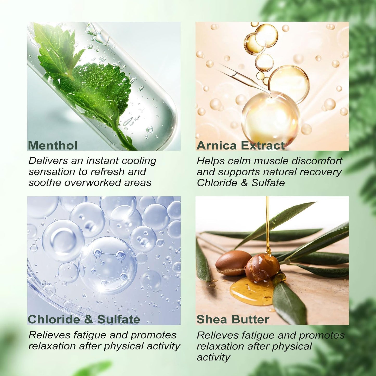 Nerve Relief Balm | Magnesium Neuro Balm for Neuropathy, Natural Joint Care Soothing Massage Cream, Arnica Oil, Camphor Blue, Chamomile Extract 50ml (2) DFTLUUEBuy Supplements Australia