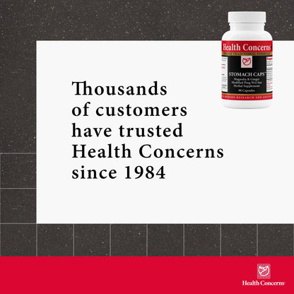 Health Concerns Stomach Caps – Digestive Support & Gut Health – Bloating & Gas Relief – Ginger & Magnolia Bark Chinese Herbal Supplement for Men & Women – Modified Ping Wei San – 90 Capsules Health ConcernsBuy Supplements Australia