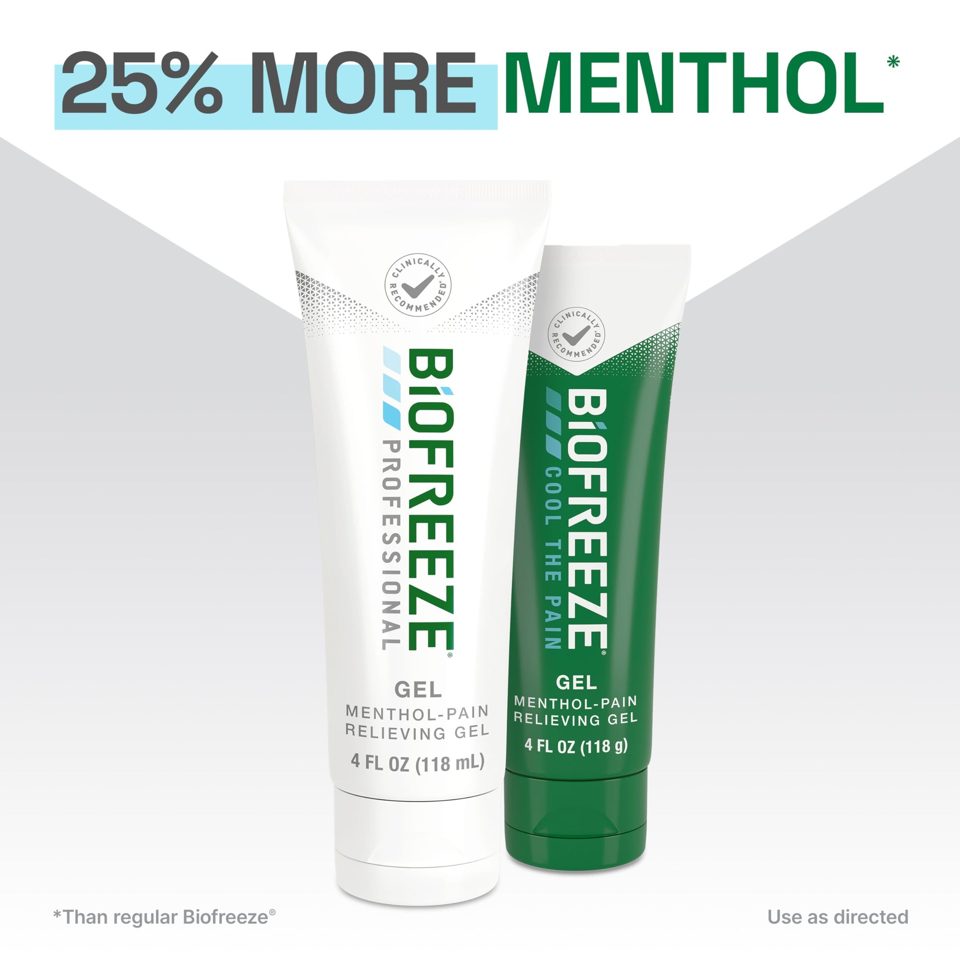 Biofreeze Professional Pain Relief Gel, 4 oz Tube (3-Pack) - Fast, Cooling Relief for Arthritis, Muscle Soreness, Joint, Back, Neck, Knee Pain & More BiofreezeBuy Supplements Australia