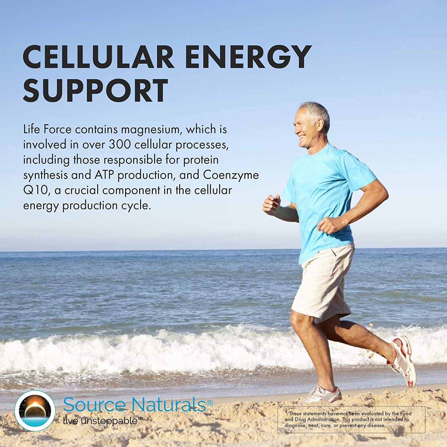 Source Naturals Life Force Multiple Daily Multivitamin High Potency Essential Vitamins, Minerals, Antioxidants & Nutrients - Energy & Immune Boost - 30 Tablets Source NaturalsBuy Supplements Australia