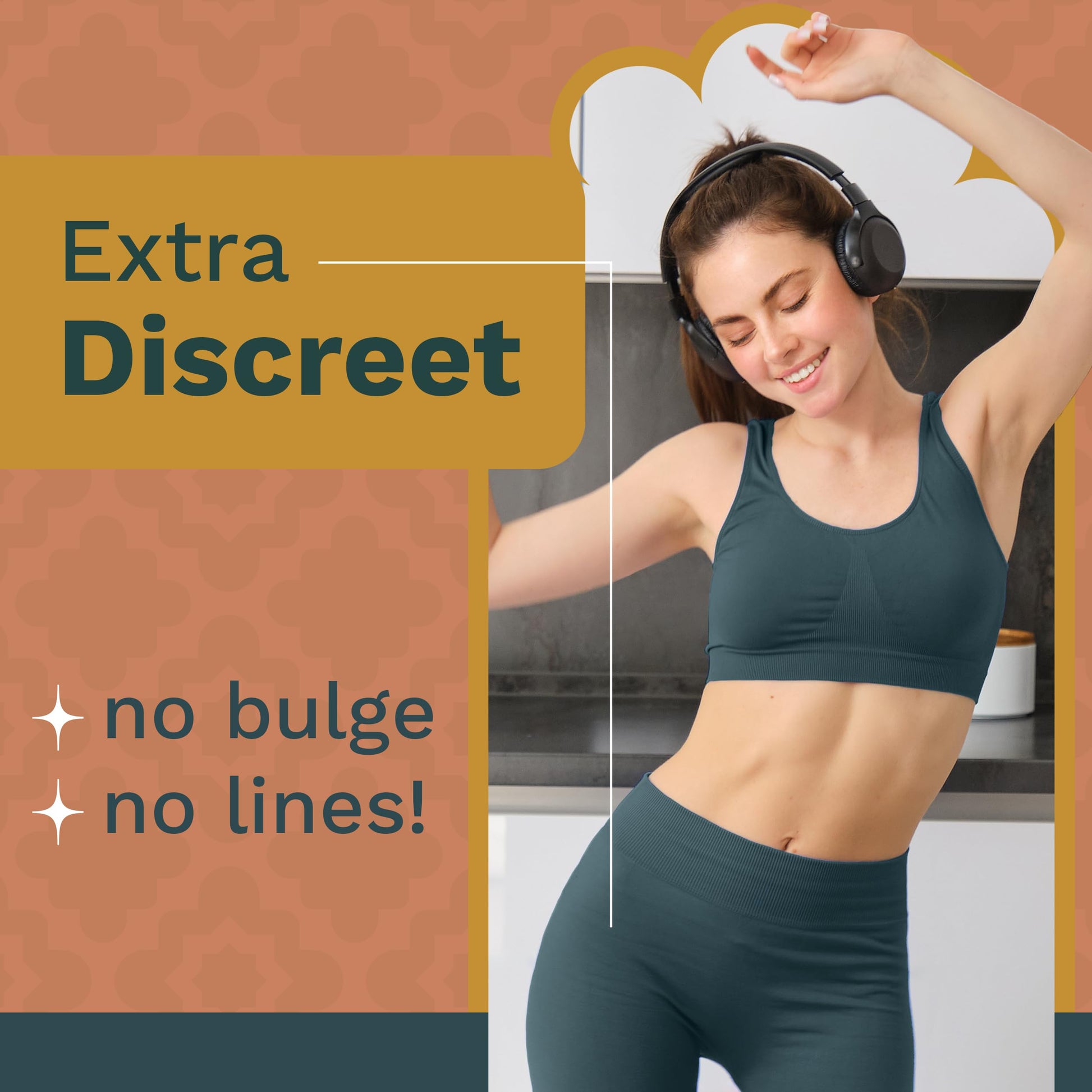 Camel Toe Concealer | Seamless Camel Toe Hider, Anti Camel Toe Cover Silicone Insert, No Camel Toe Nia VertueBuy Supplements Australia