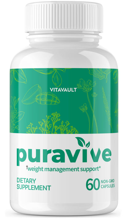 Vitavault Puravive Weight Management Support - Puravive Capsules, Advanced Formula 