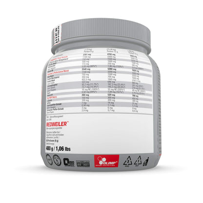 Olimp 480g Redweiler Red Punch