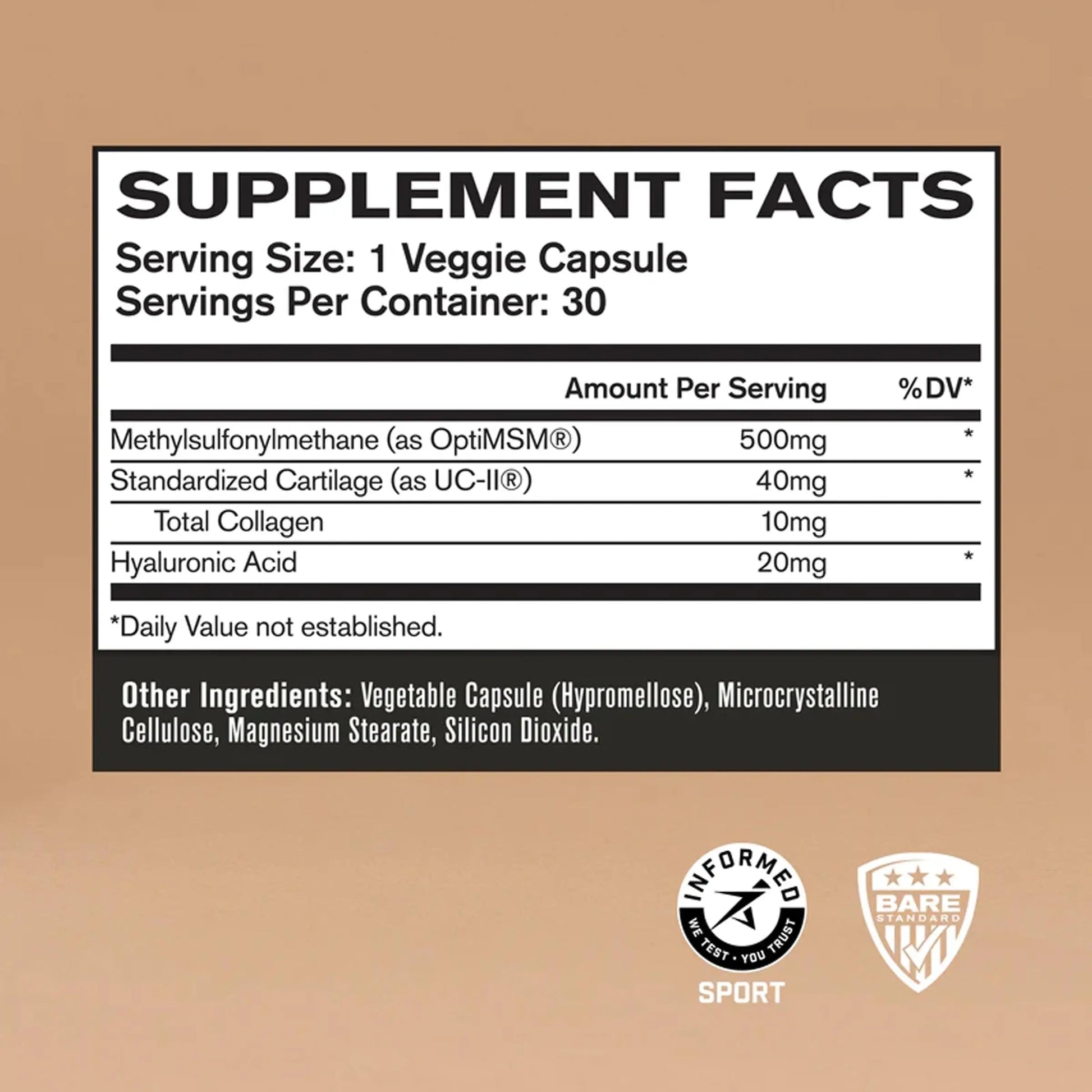 BARE PERFORMANCE NUTRITION BPN Strong Multi-Vitamin & Strong Joints Bundle BARE PERFORMANCE NUTRITIONBuy Supplements Australia