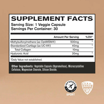 BARE PERFORMANCE NUTRITION BPN Strong Multi-Vitamin & Strong Joints Bundle BARE PERFORMANCE NUTRITIONBuy Supplements Australia