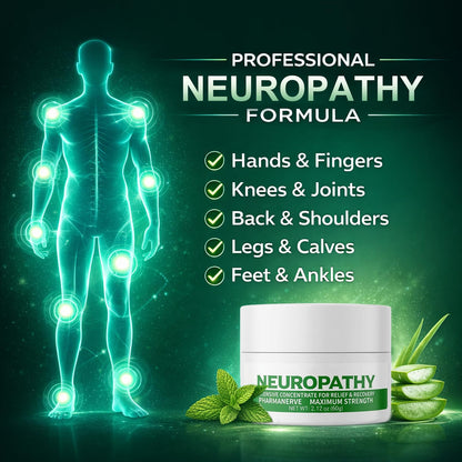 Neuropathy Pain Relief for Feet & Legs, Plant-Based Neuropathy Cream with Arnica, MSM & Vitamin B6 Soothing Formula, Fast-Acting Nerve Pain Relief Cream, Fast-Absorbing,Non-Greasy Daily Support-2.12OZ QQBBMZZBuy Supplements Australia