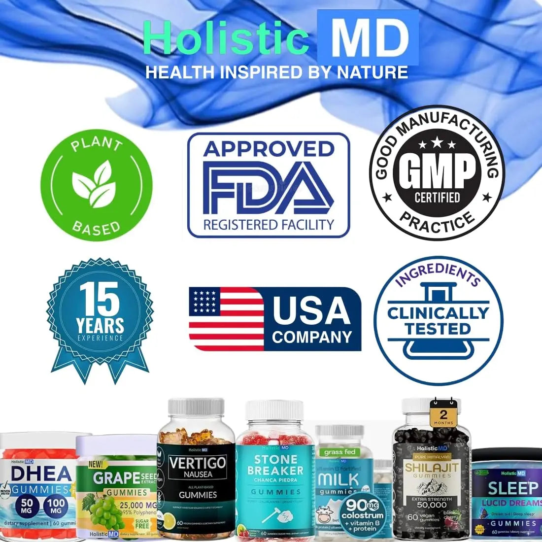 Holistic MD Stone Breaker Chanca Piedra 1,500mg Gummies Kidney Stones Cleanse Gallbladder Formula | Plus Cranberry Extract Might Help Urinary Tract Flush Impurities | Fast Absorption Sugar Free 60ct Holistic MDBuy Supplements Australia