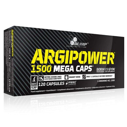 Buy ​Argipower 120 Capsules | Hardcore Nitric Oxide | Dietary Supplement Before Training | Large L-Arginine Dose - OmniHealthRx Usa supplements