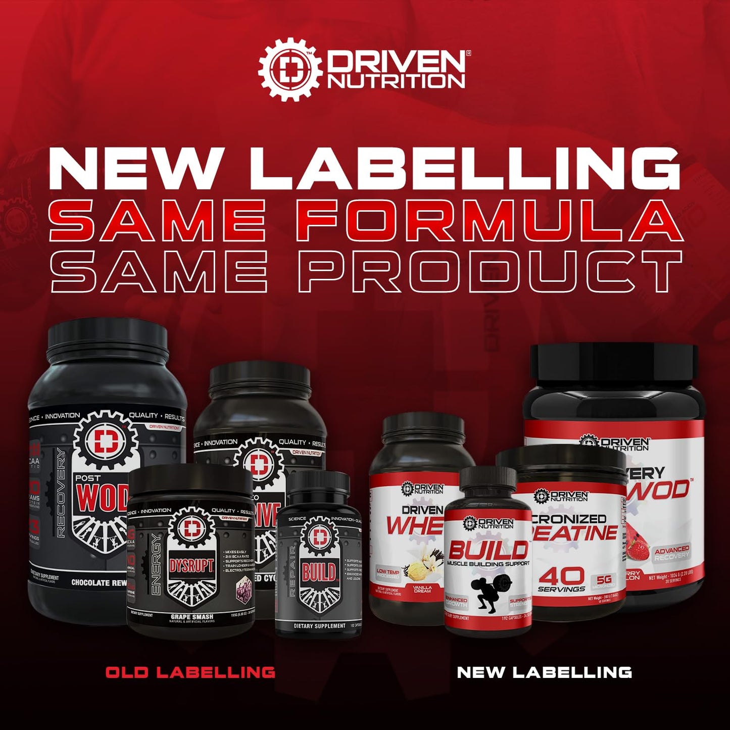 Driven Nutrition Beta Alanine, Unflavored - Preworkout Carnosine Booster for Physical Endurance, Reduce Lactic Acid & Muscle Fatigue, Support Workout Capacity for Weightlifting & High Intensity Cardio